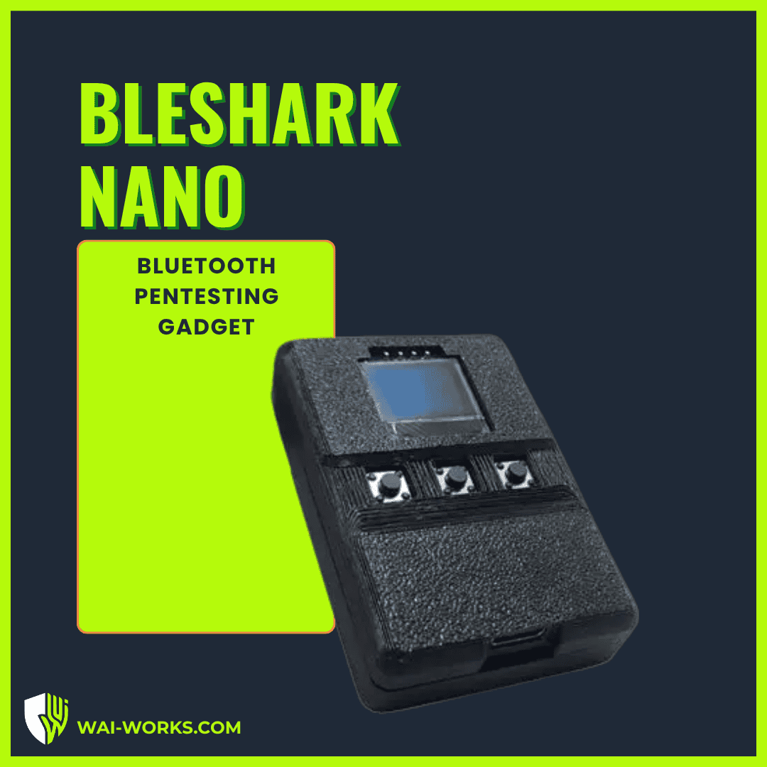 Compact Bluetooth pentesting gadget for security testing and analysis.