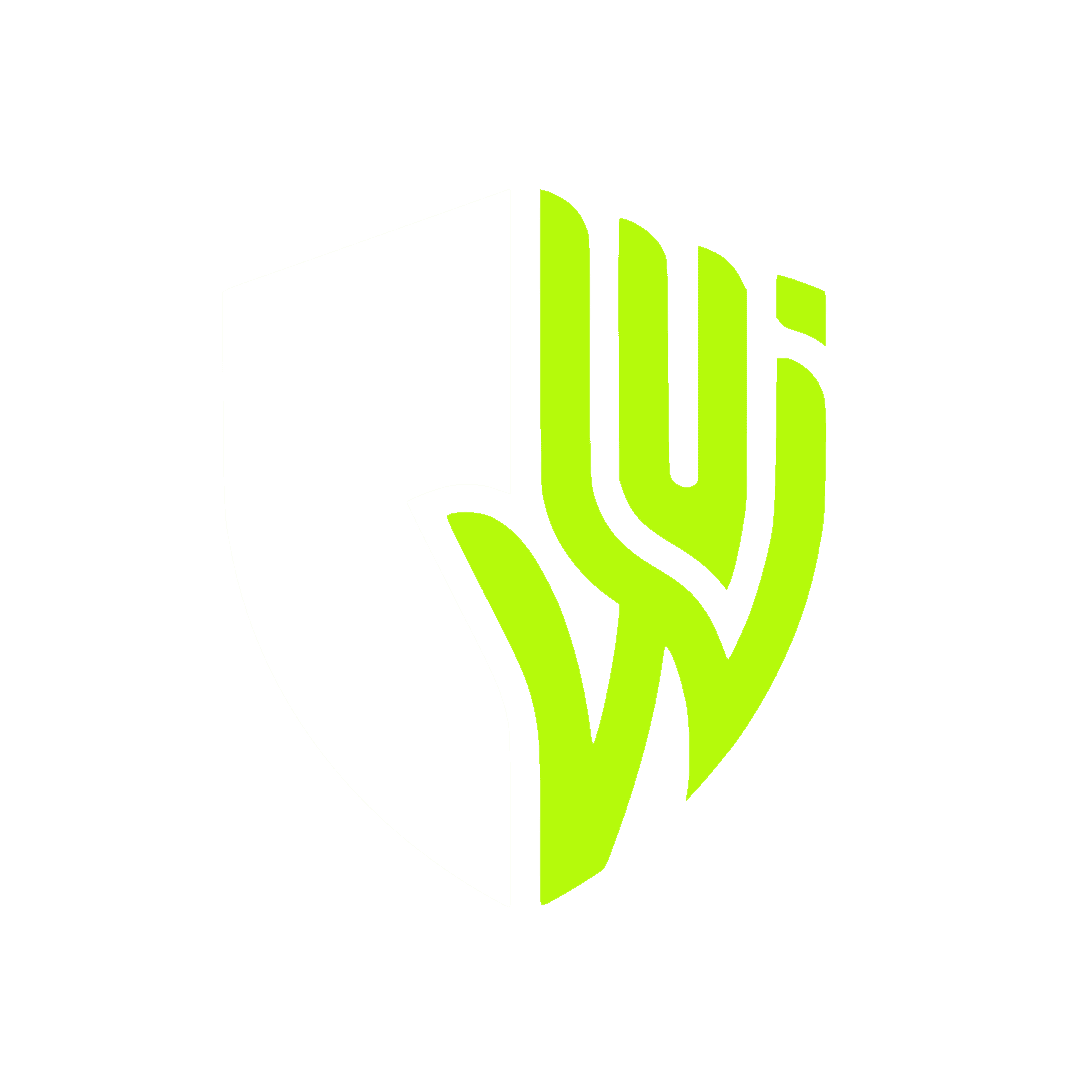 Wai Works logo featuring a shield and a stylized hand, representing cybersecurity and hacking tools.