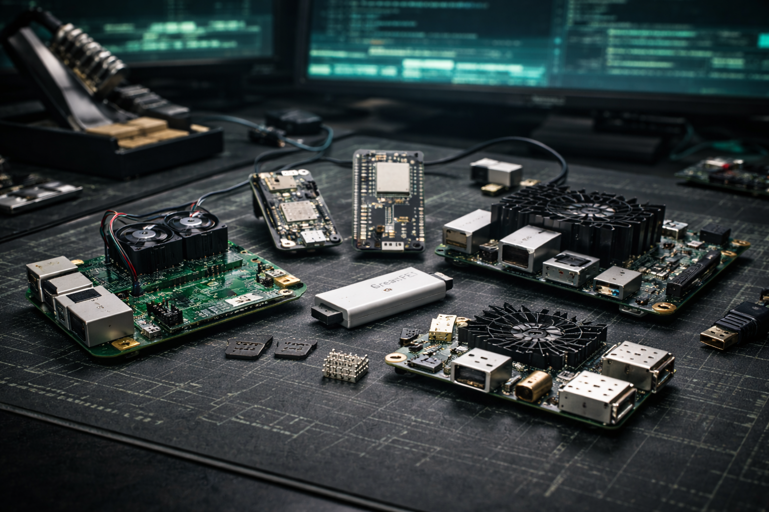 Microcontrollers and development boards for cybersecurity research