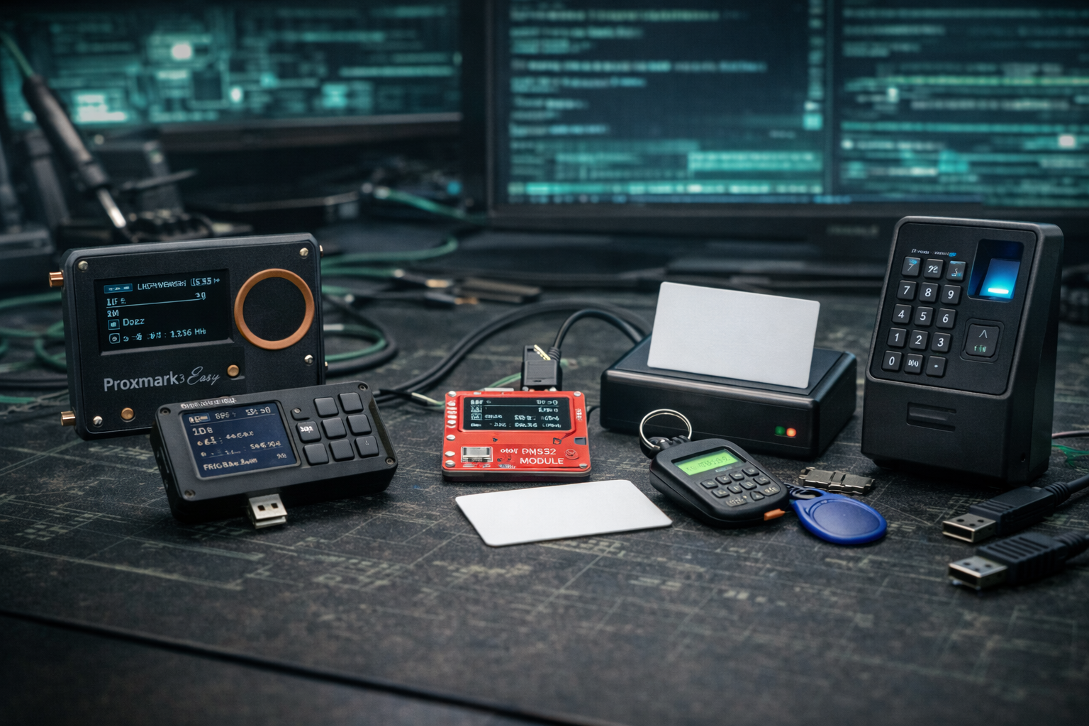 RFID and NFC penetration testing devices and access control tools