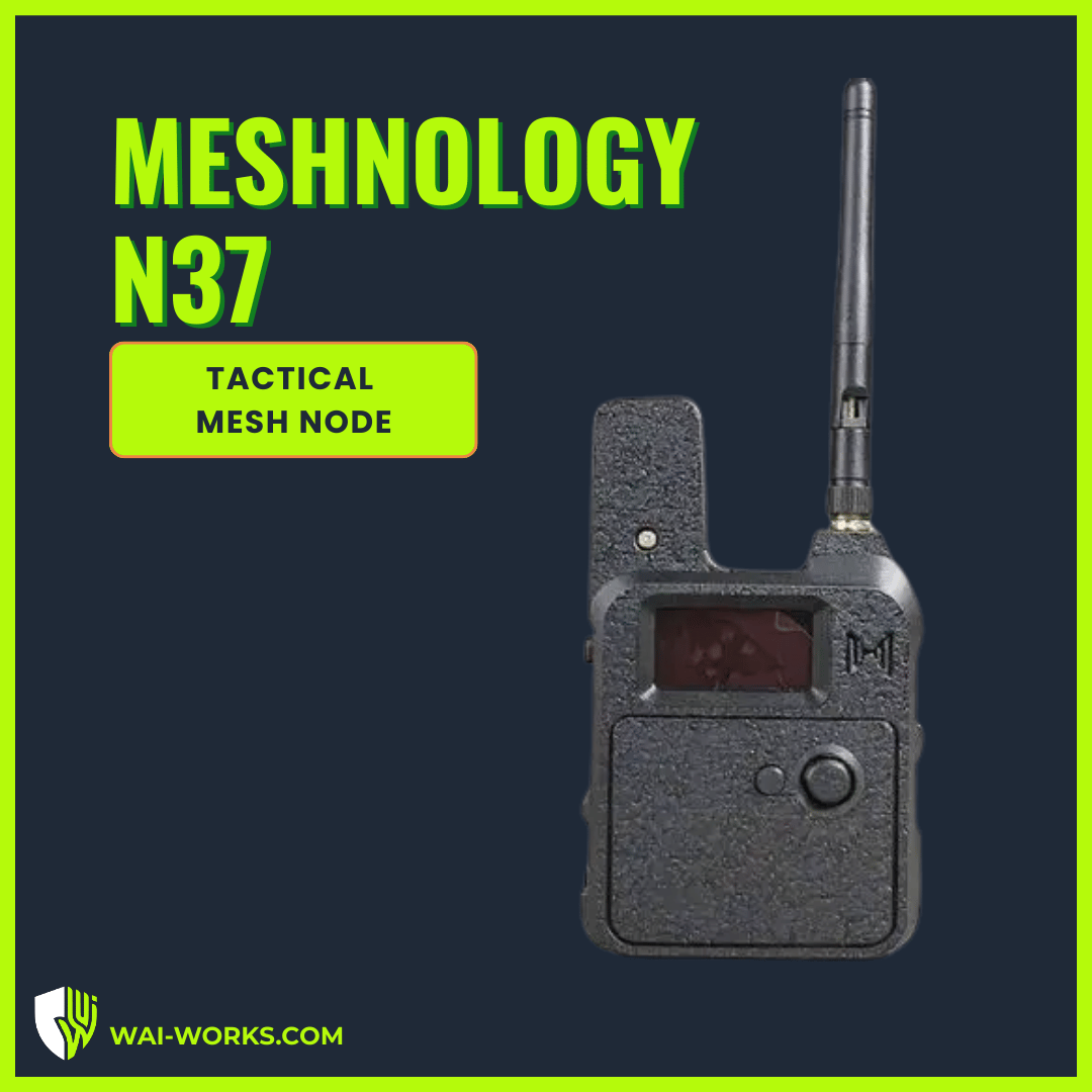 Meshnology N37 | Tactical LoRa/Meshtastic Node with Modular Expansion