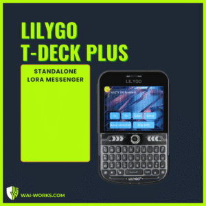 LilyGO T-Deck Plus | Standalone LoRa/Meshtastic Communicator with Keyboard