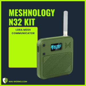 Meshnology N32 | Professional LoRa/Meshtastic Communicator & Relay