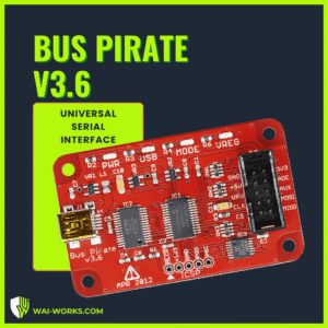 Bus Pirate v3.6 - Universal Serial Interface Tool for hacking and pentesting.
