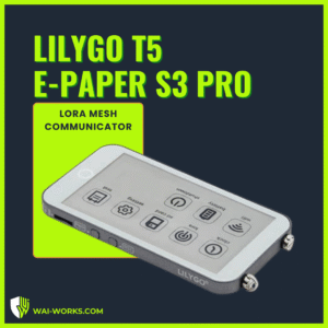 LilyGO T5 E-Paper S3 Pro | High-Resolution LoRa/Meshtastic Device