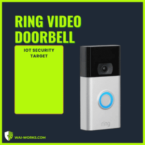 Ring Video Doorbell for IoT security testing and hacking gadgets.