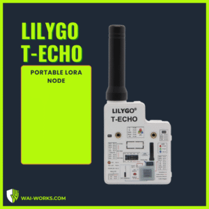 LilyGO T-Echo | Portable LoRa/Meshtastic Node with E-Paper Display