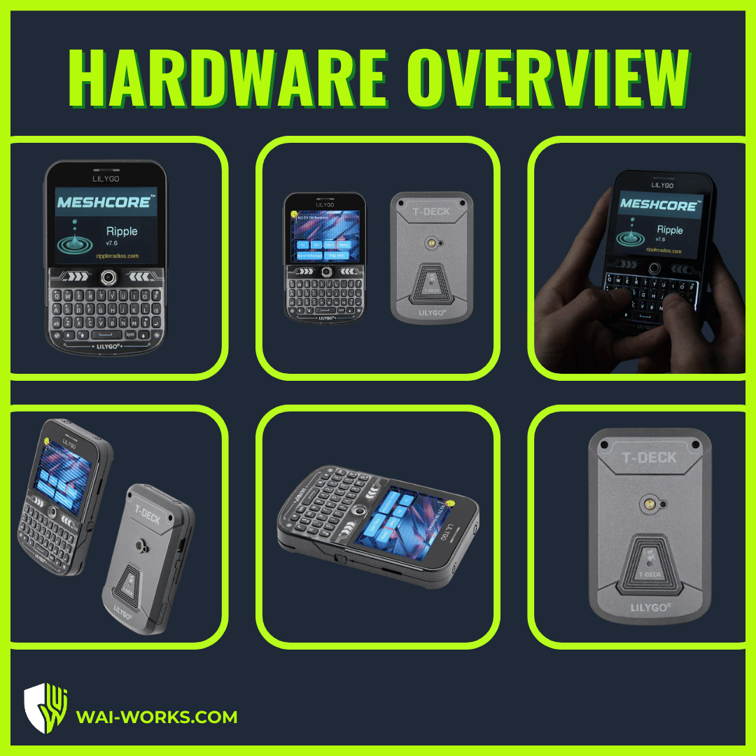 LilyGO T-Deck Plus | Standalone LoRa/Meshtastic Communicator with Keyboard - Image 2