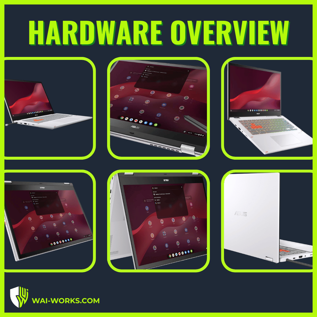 ASUS Chromebook Vibe CX34 Flip | 144Hz Cloud Gaming Laptop - Image 2