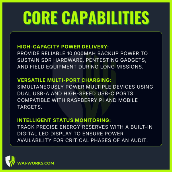 Portable Power Bank for SDR | Power for Radio Frequency Tools