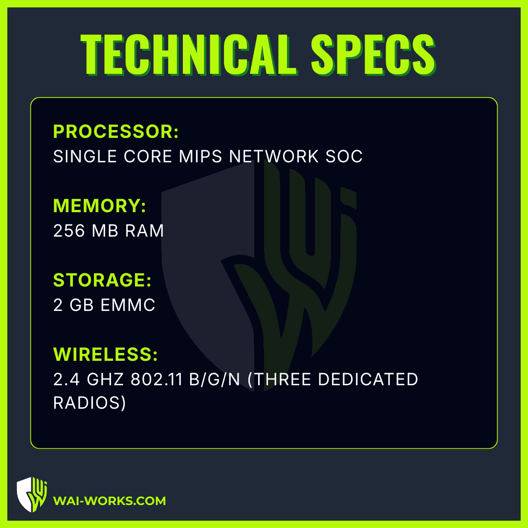 Wireless auditing device for Wi-Fi security testing and penetration testing.