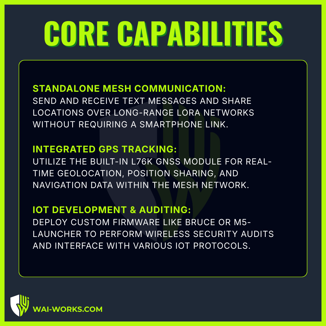 LilyGO T-Deck Plus | Standalone LoRa/Meshtastic Communicator with Keyboard - Image 4