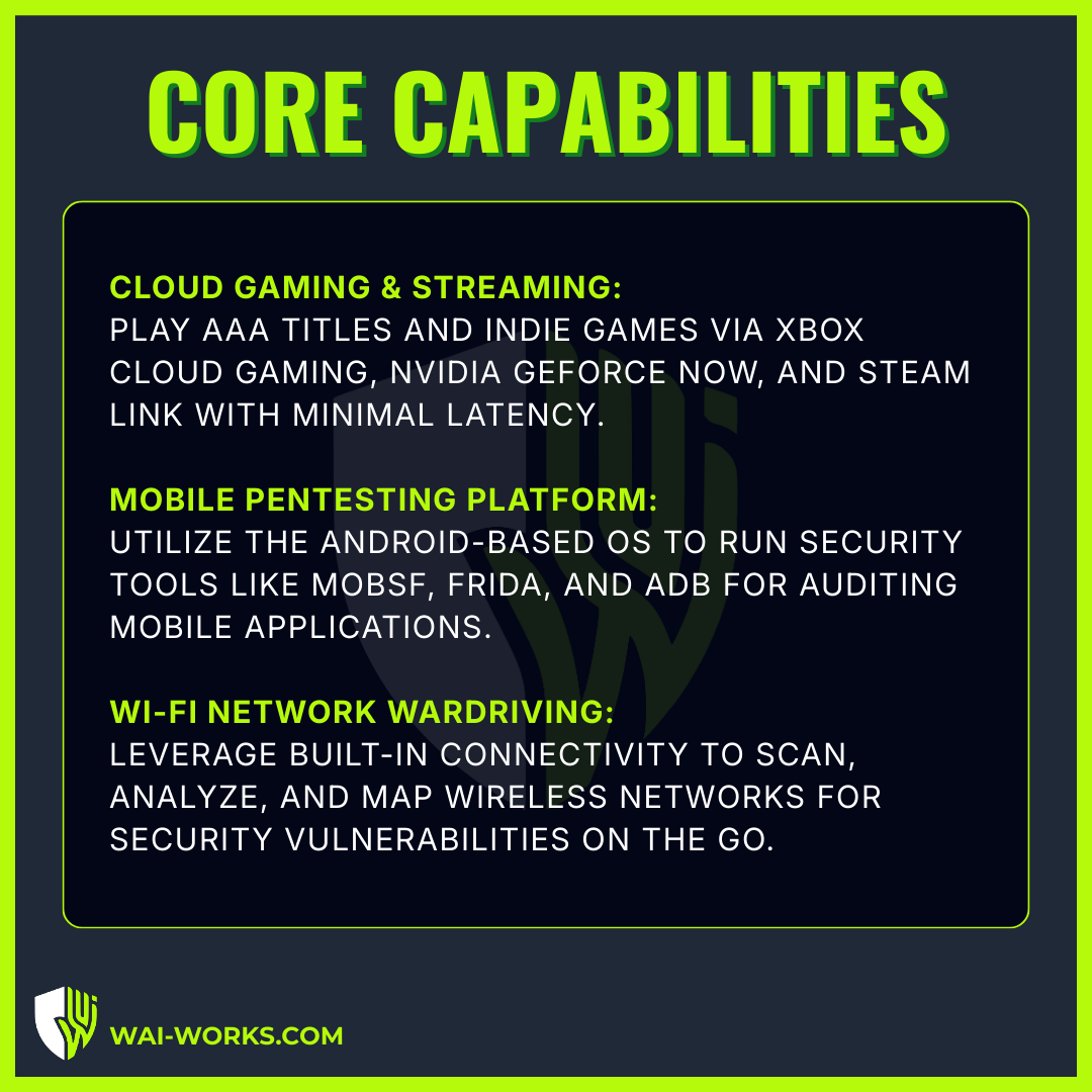 Logitech G Cloud | Portable Android Pentesting Gadget & Auditor - Image 4