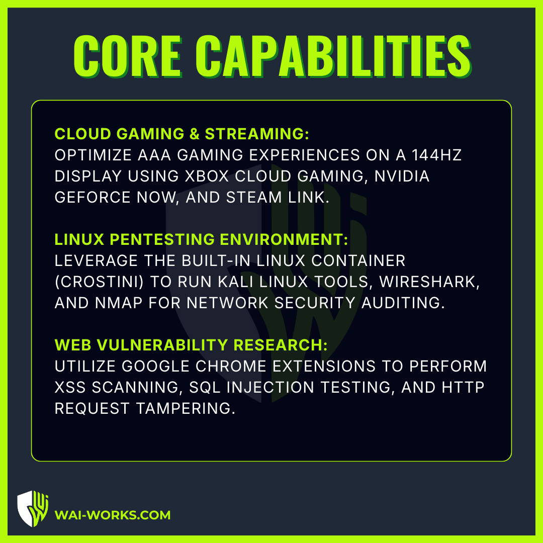 ASUS Chromebook Vibe CX34 Flip | 144Hz Cloud Gaming Laptop - Image 4