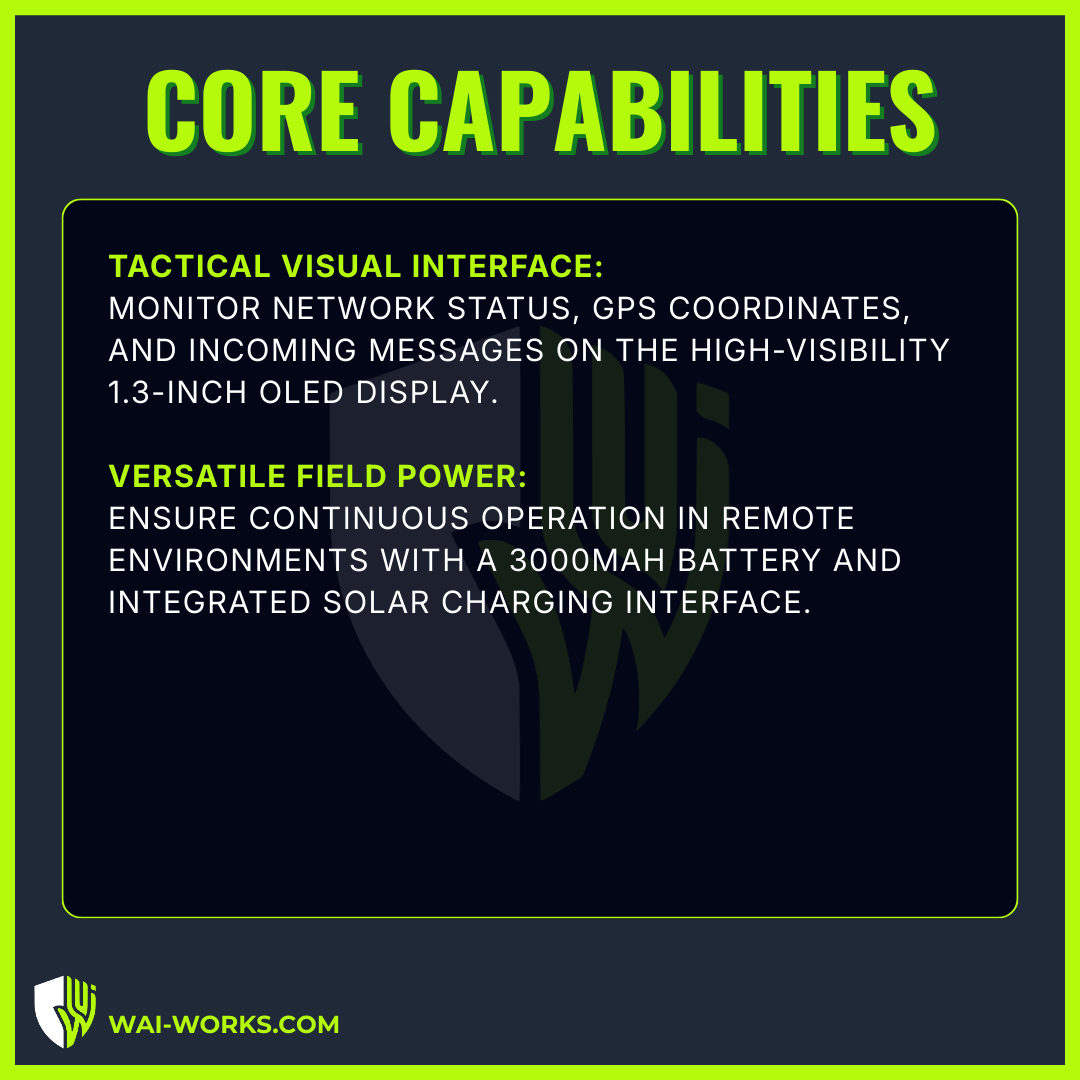 Meshnology N37 | Tactical LoRa/Meshtastic Node with Modular Expansion - Image 5