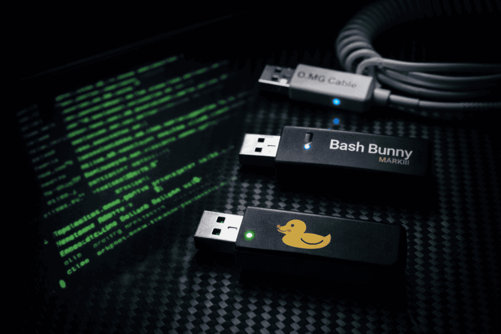 USB Rubber Ducky vs Bash Bunny vs O.MG Cable: Which HID Attack Tool for Red Teams?