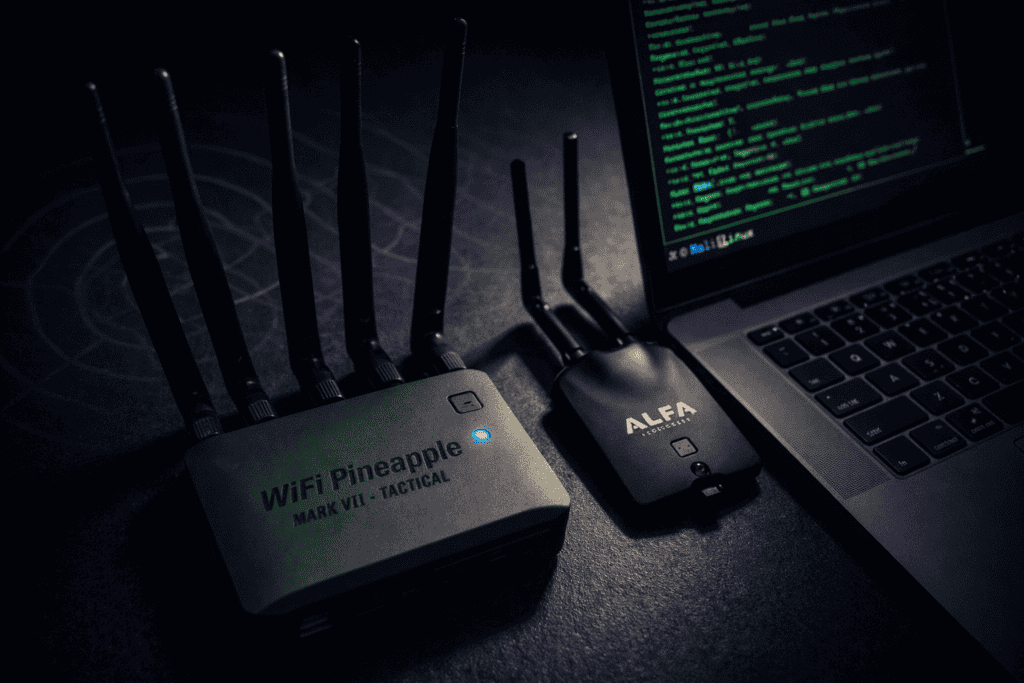 WiFi Pineapple Mark VII vs Alfa Adapter + Aircrack-ng: Evil Twin Attack Comparison