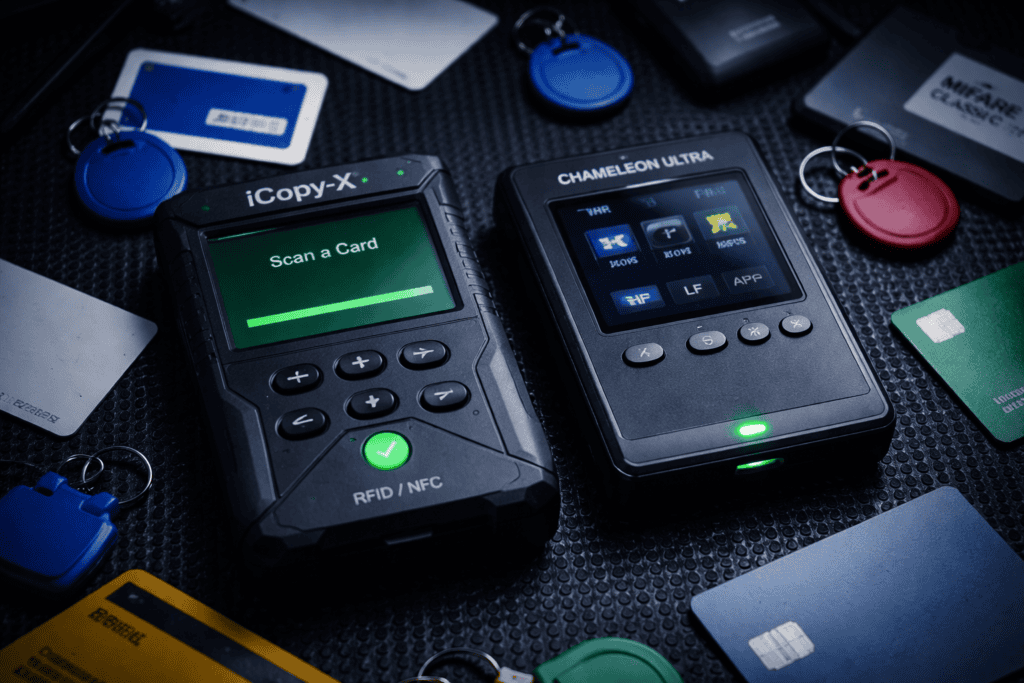 RFID Cloning Tutorial: iCopy-X vs Chameleon Ultra for Access Control Testing