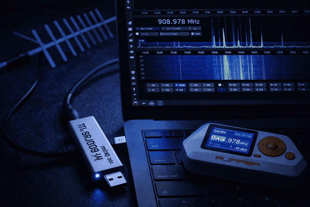 RTL-SDR Tutorial: Analyzing Sub-GHz Signals with Flipper Zero and Software Defined Radio