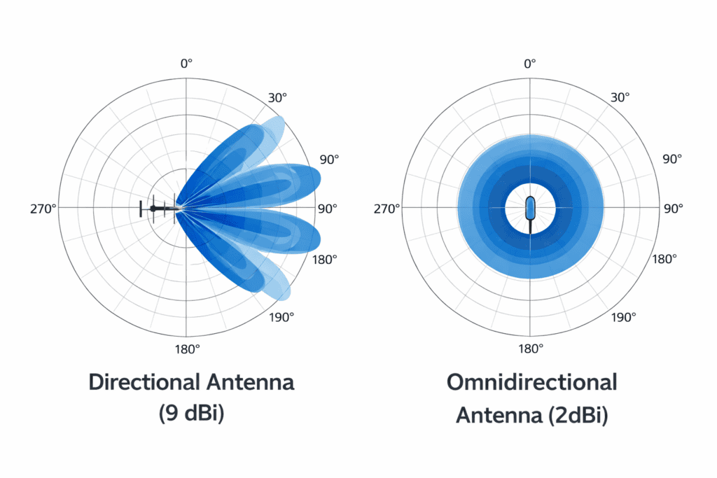 RF antenna diagrams for HackRF One & RTL-SDR security testing.