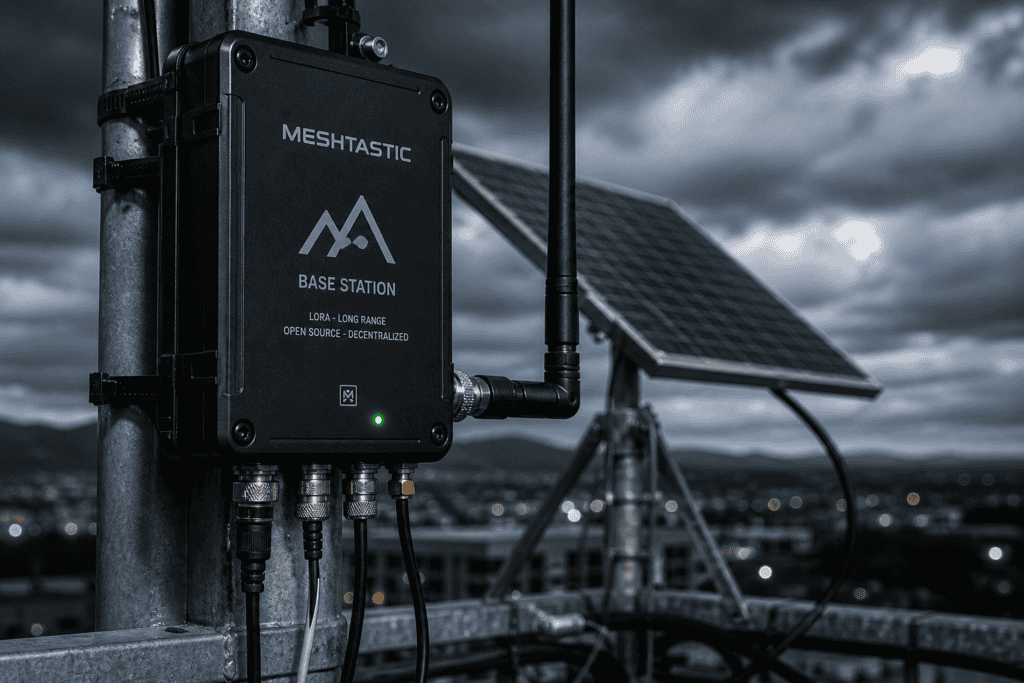Meshnology N39 LoRa Base Station Setup Guide